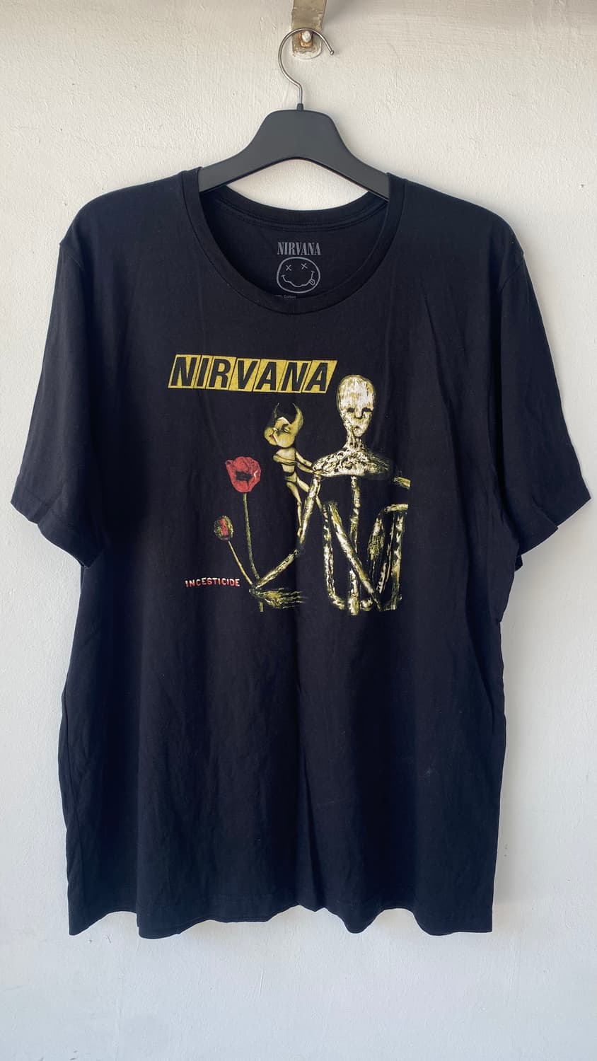 nirvana 너바나 밴드 티셔츠 2xl xxl 상품이미지1