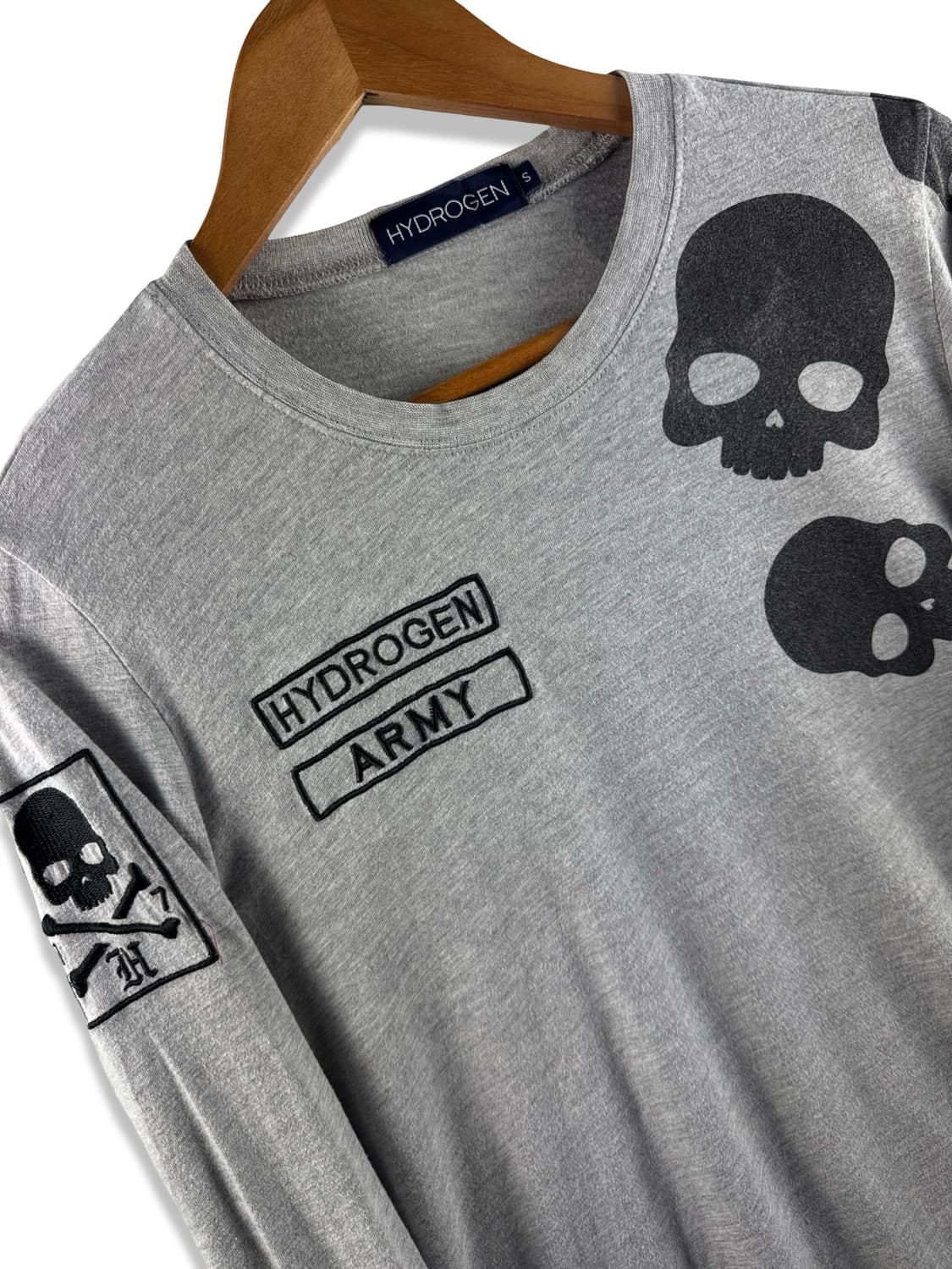 하이드로겐 스컬 프린팅 롱슬리브2858 상품이미지3