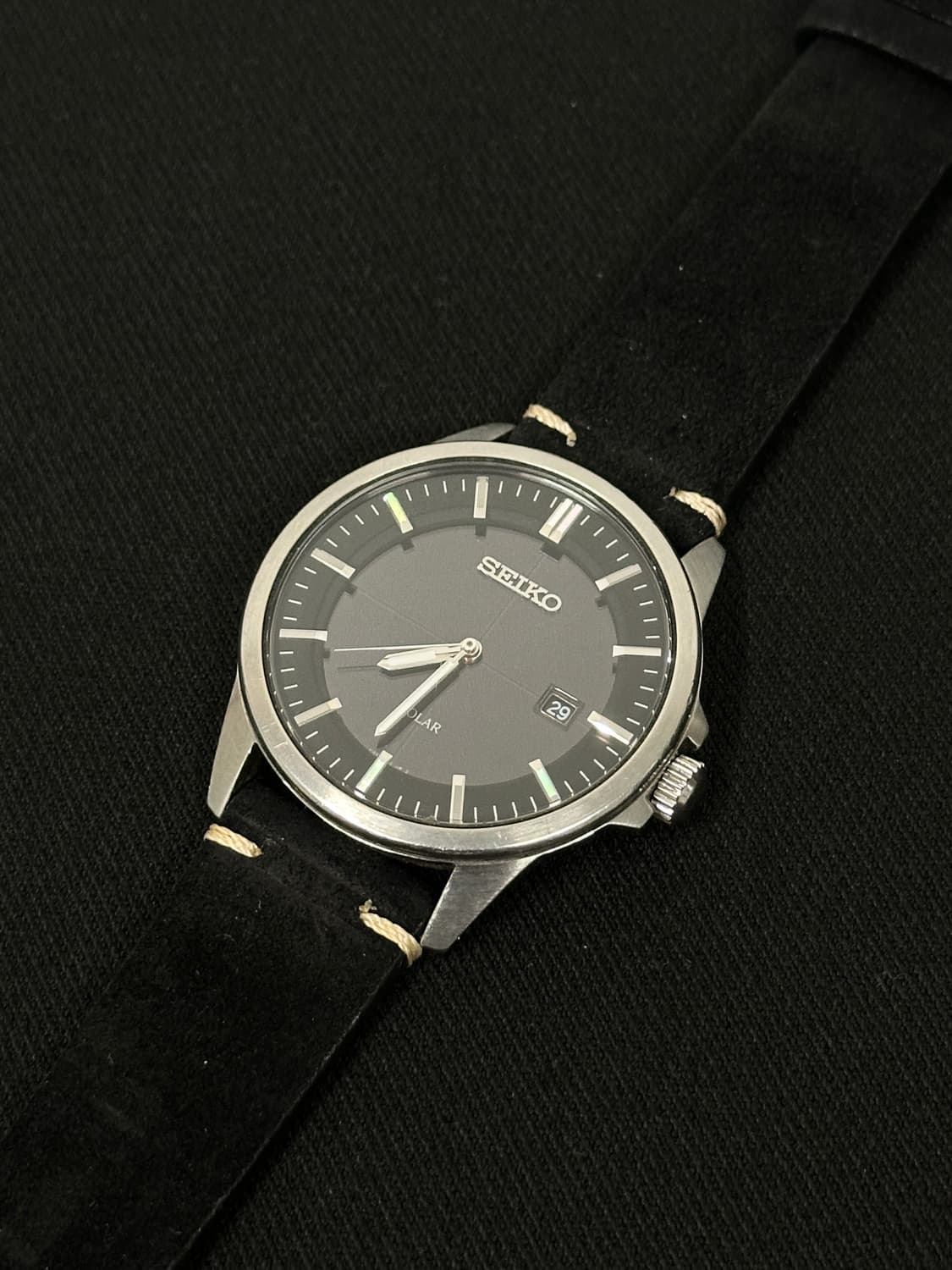 Seiko Vintage 세이코 솔라 데이트 시계 상품이미지1