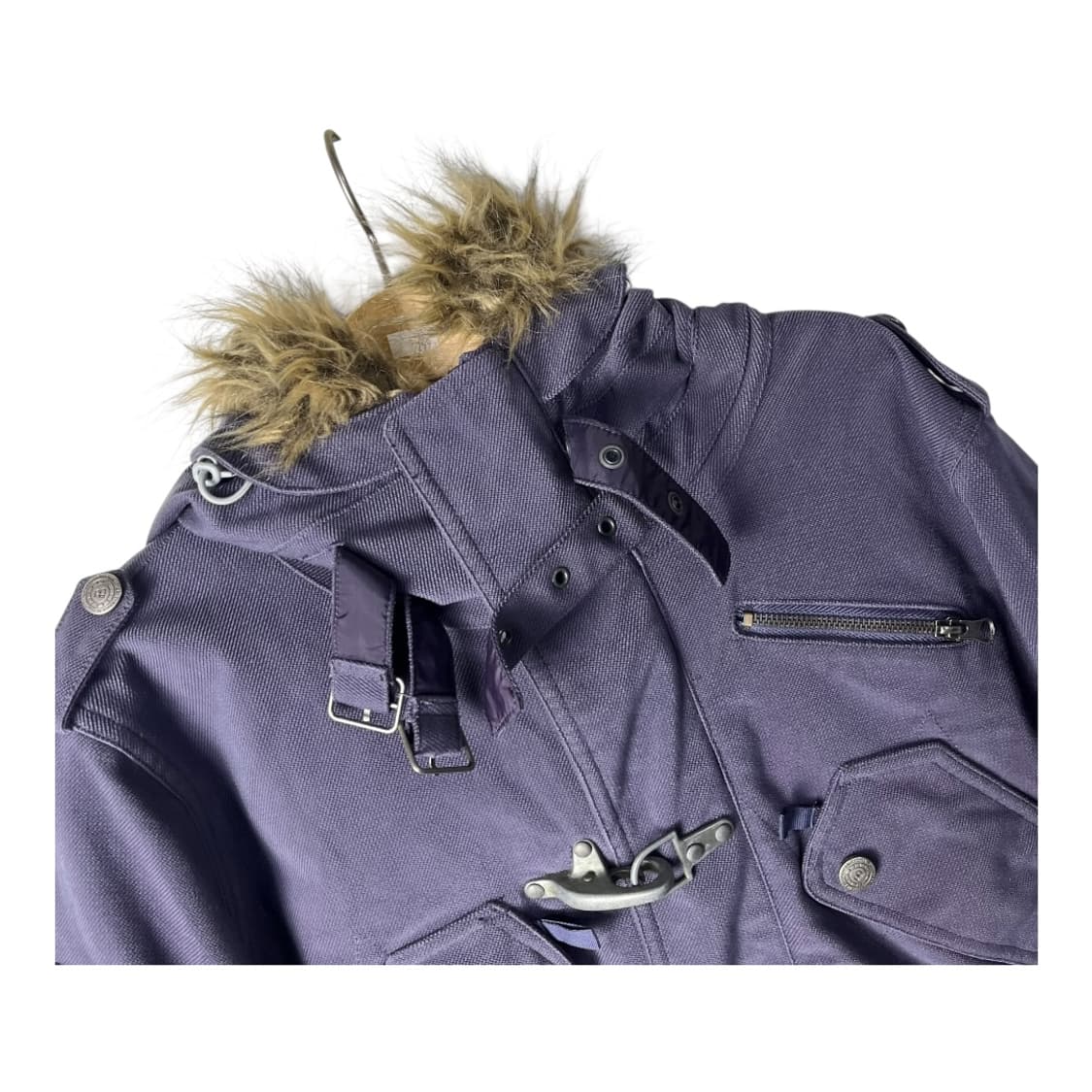 [JPN] 빈티지 파이어맨 버클 퍼 자켓 상품이미지3