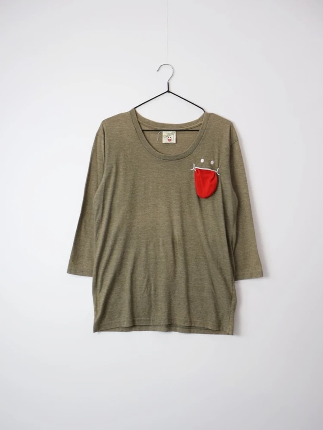 Up smile Graphic Pocket Long Sleeve 상품이미지3