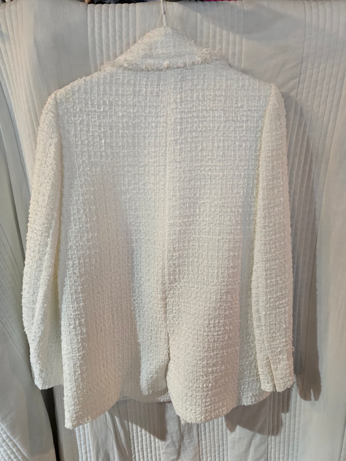 JIGOTT 화이트 트위드 자켓 상품이미지6