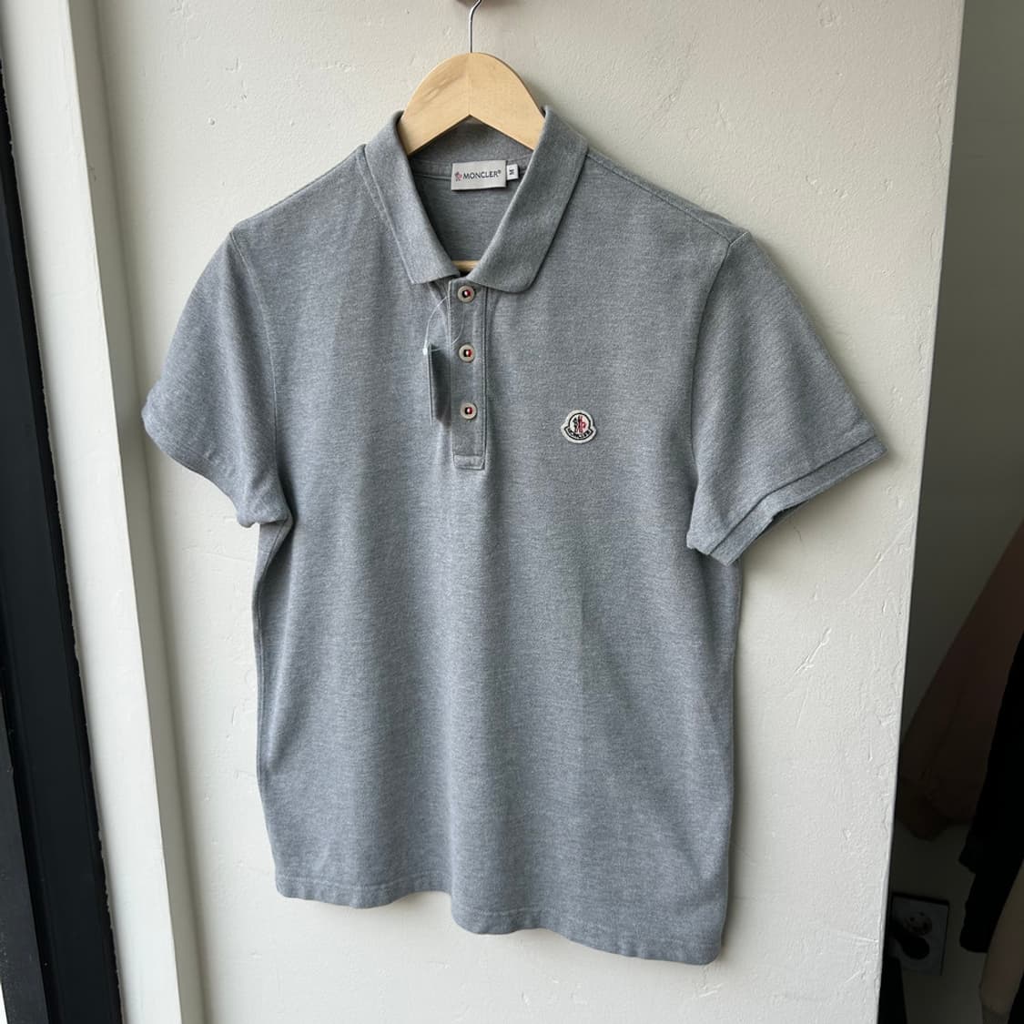 16459 - 몽클레어 그레이 반팔 카라티 상품이미지2