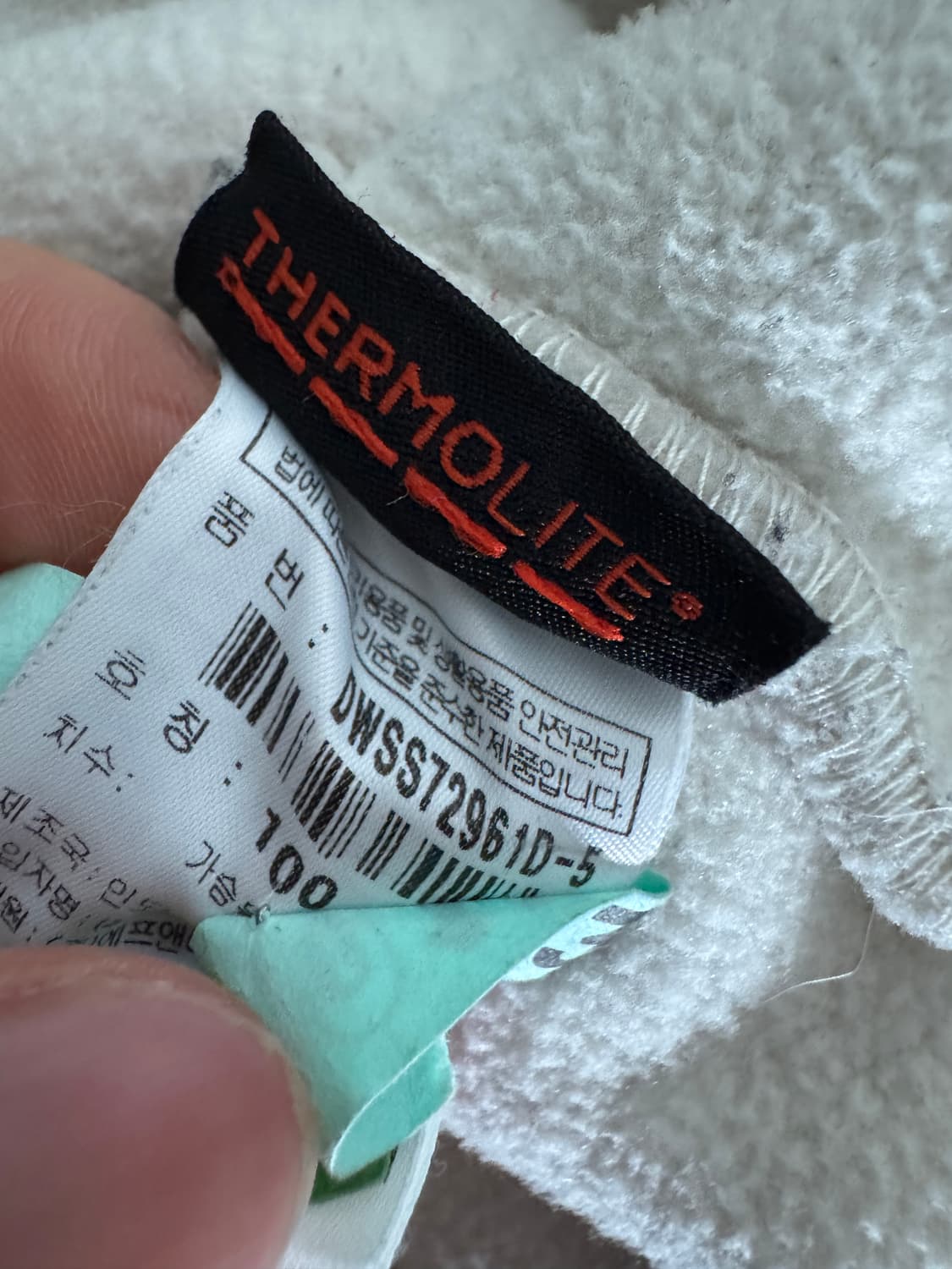 여성 디스커버리 뽀글이 후드 플리스 자켓 L 상품이미지4