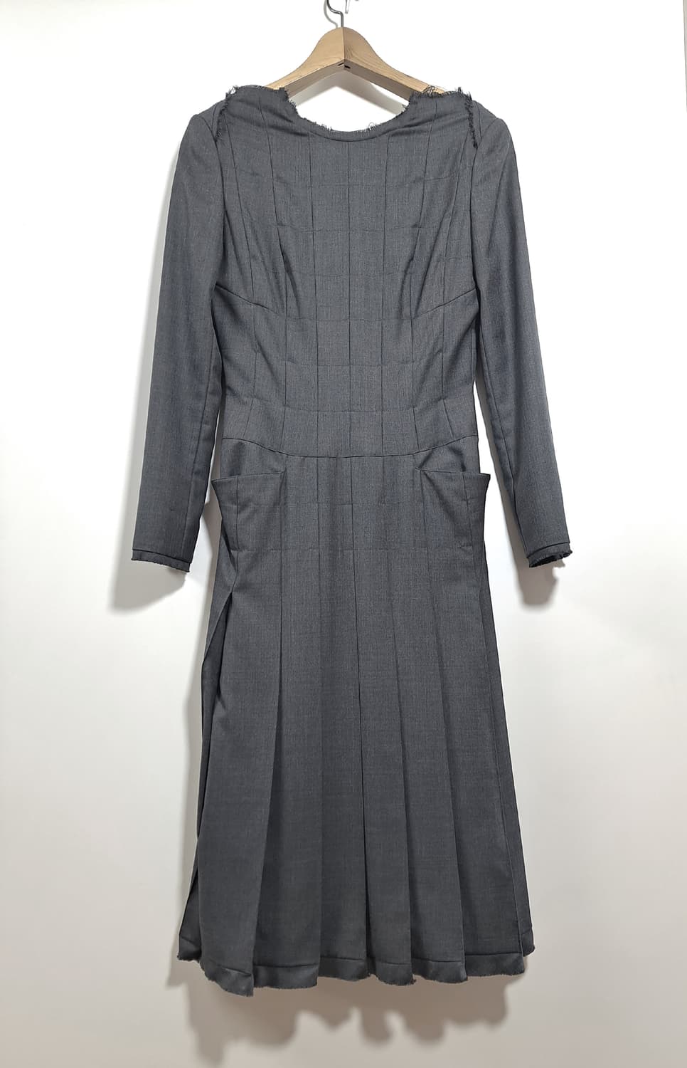 톰브라운 여성 울-캐시미어 원피스 (Size 2) 상품이미지2