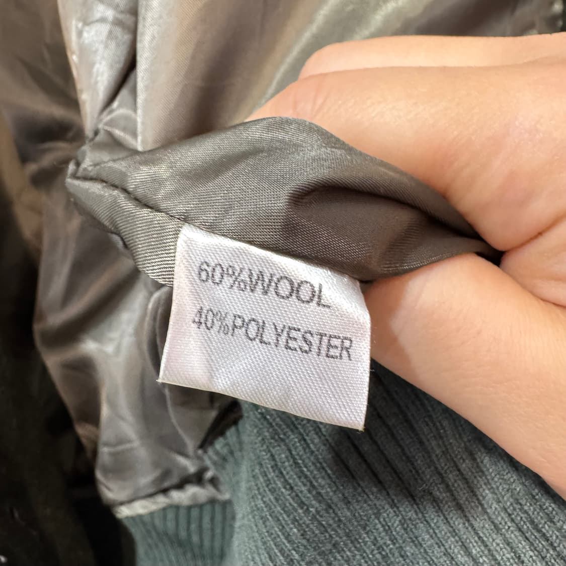 00s Wally Warp 제팬 울 바시티 자켓 (M)  상품이미지5