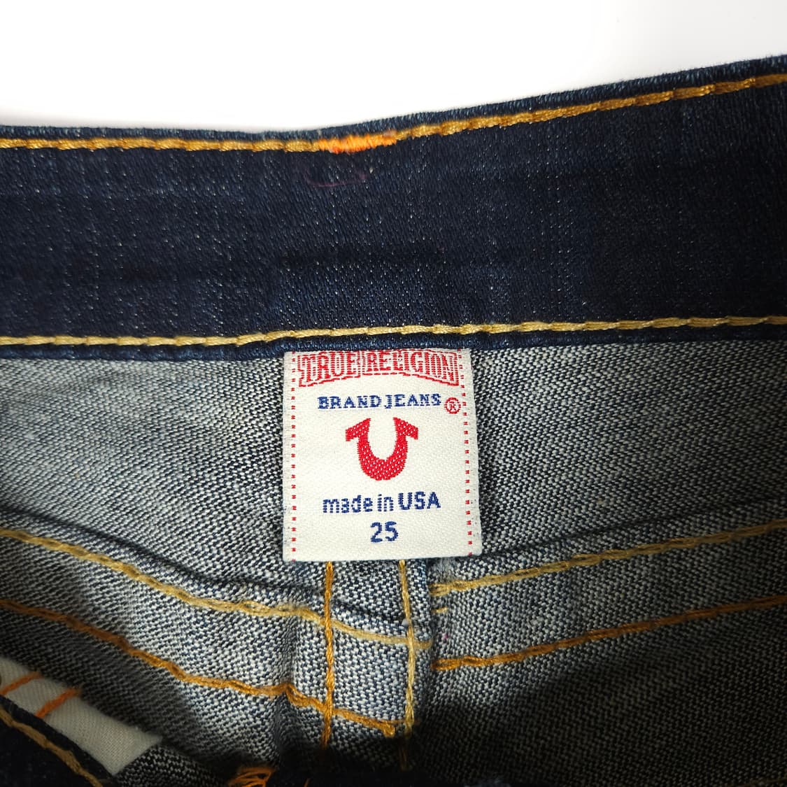 트루릴리전 로우라이즈 부츠컷 데님팬츠  상품이미지5