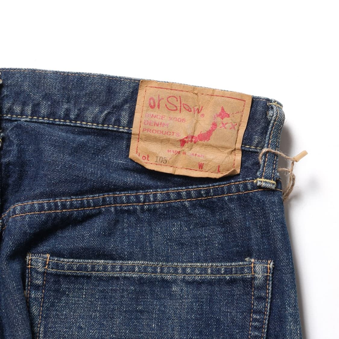 오어슬로우 Orslow Lot 105 Denim Pants
 상품이미지8