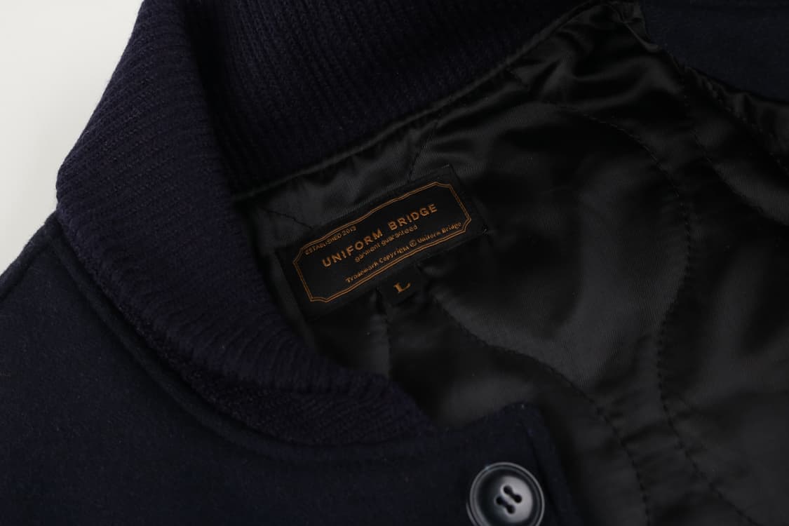 [L] 유니폼브릿지 양가죽 스타디움 자켓 상품이미지3