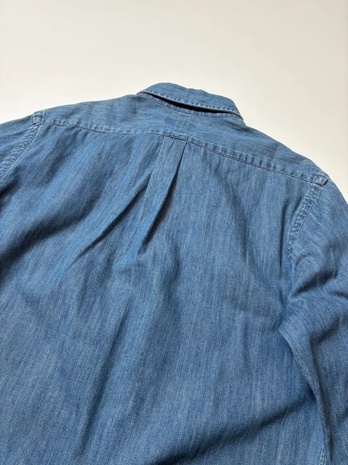 폴로 랄프로렌 큐알 신형 워시드 데님 셔츠 PN8787 상품이미지6