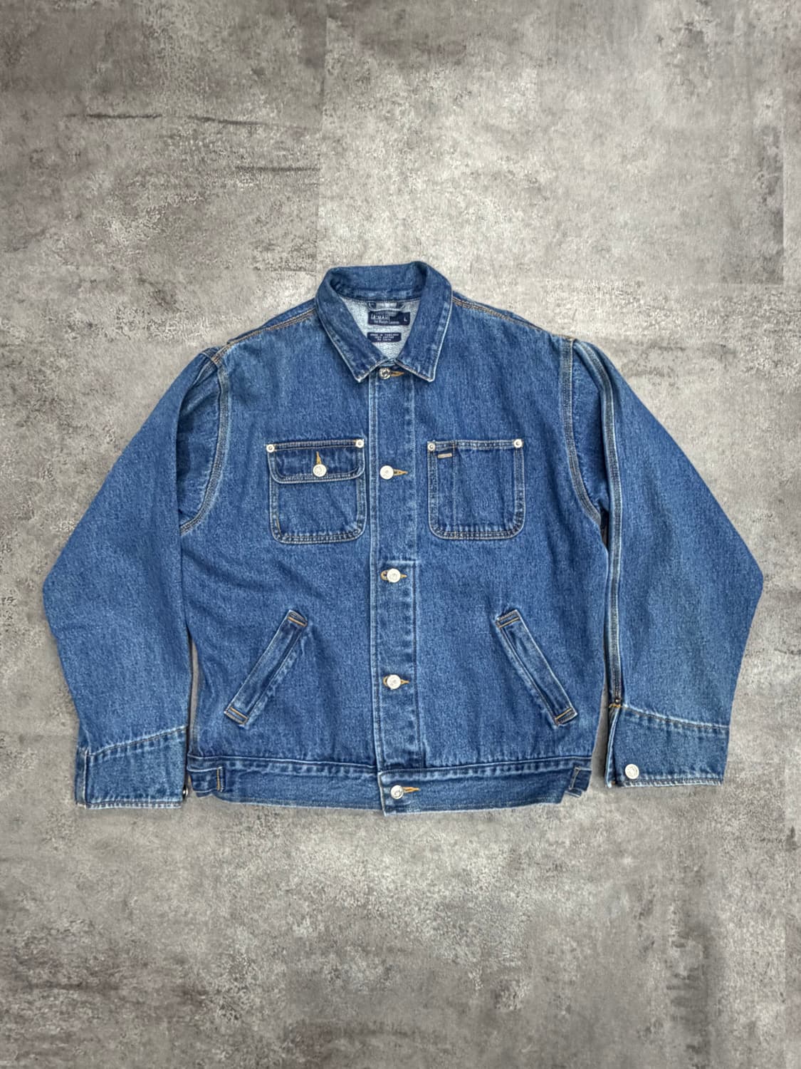 00s 폴로 랄프로렌 성조기 데님 자켓 상품이미지2