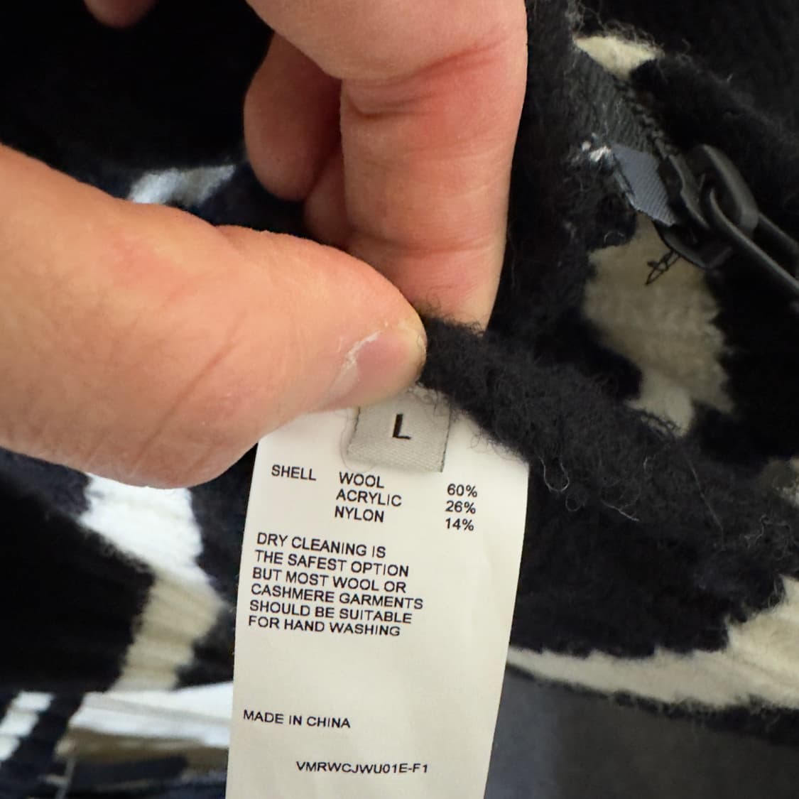 (새상품)비바스튜디오 니트 집업 L사이즈  상품이미지5