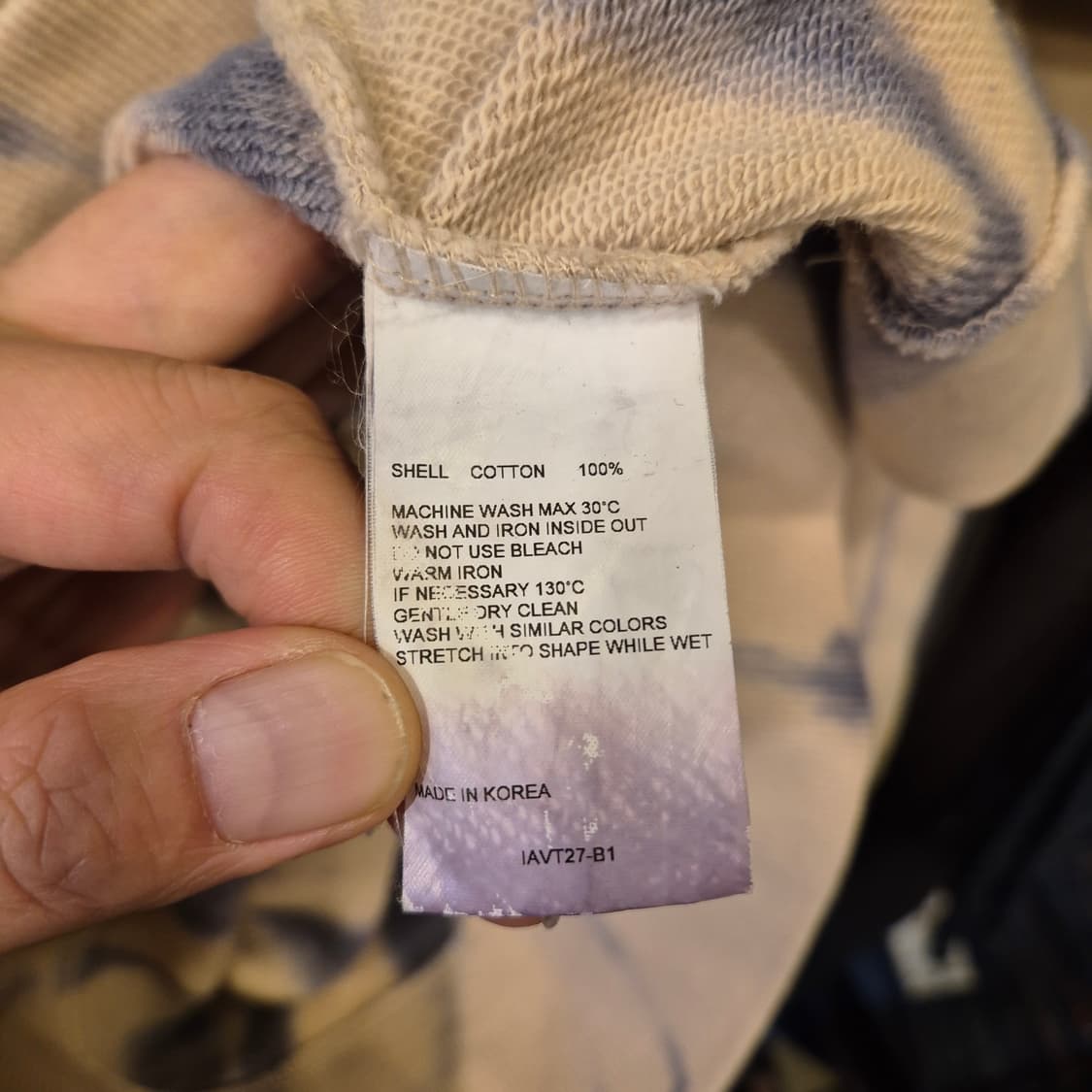 M 비바스튜디오 타이다이 맨투맨  상품이미지4