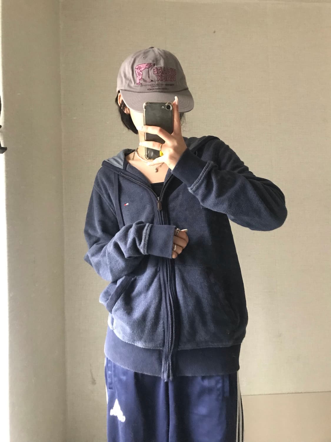 타미힐피거 데님 후드집업 상품이미지1