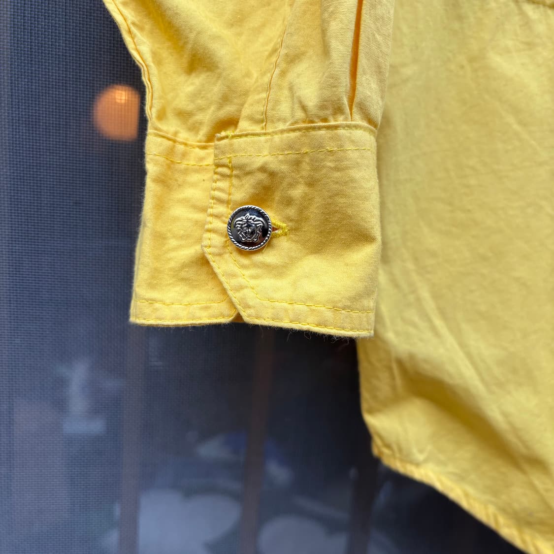 베르사체 메두사 버튼업 벌룬 셔츠 상품이미지5