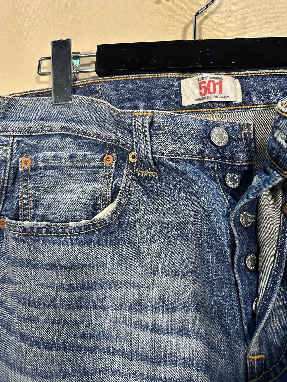 리바이스 501 스트레이트 처분  상품이미지5