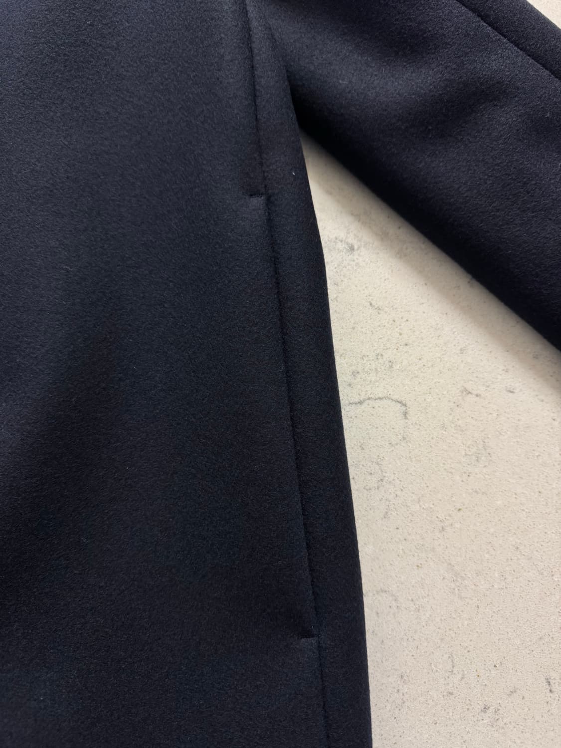 인사일런스 캐시미어 싱글 오버핏 코트 상품이미지7