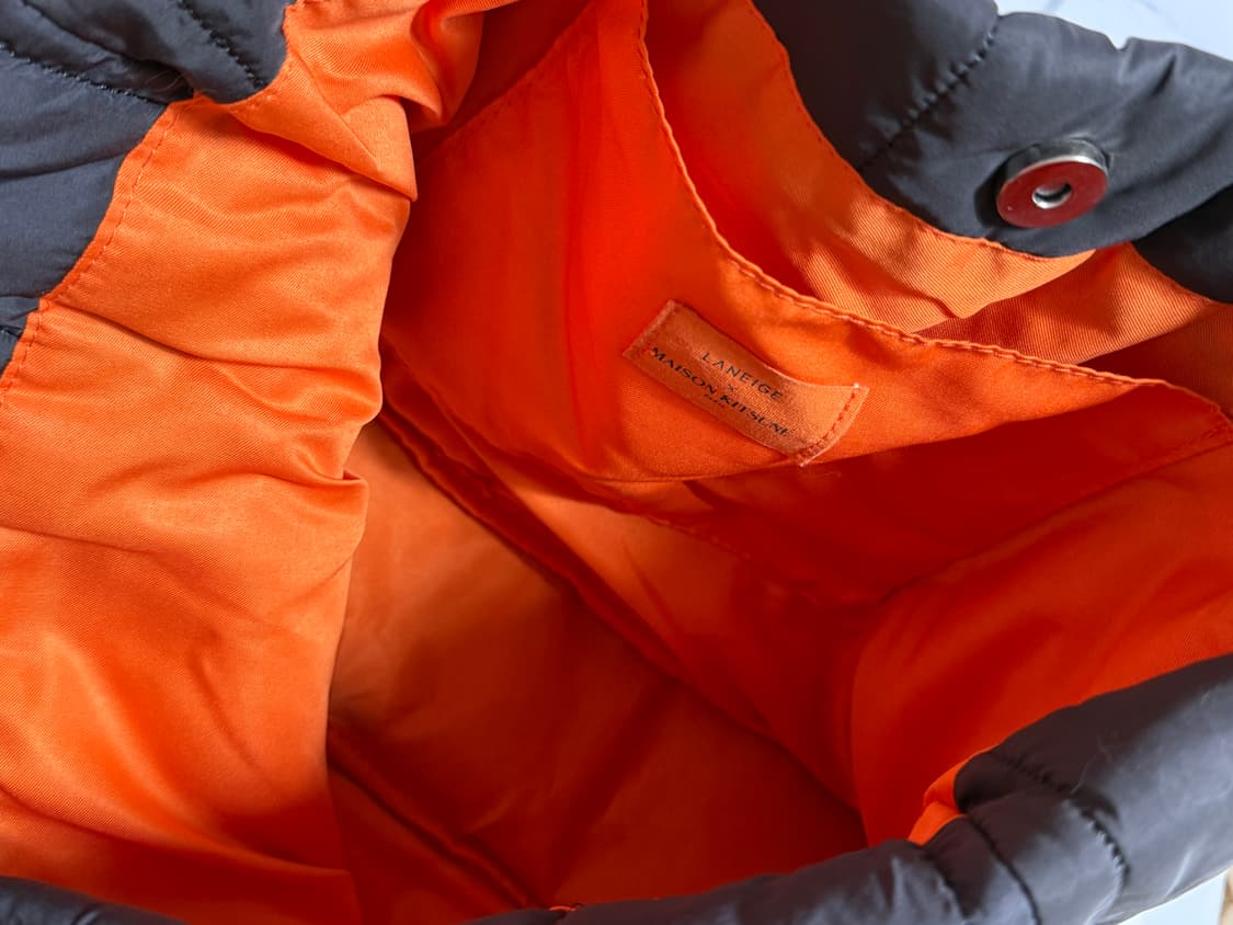 메종키츠네 라네즈 패딩 토트백 상품이미지3