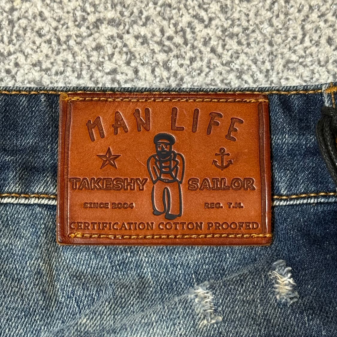 [정가 23만원 새상품] 타케시쿠로사와 데님 36 상품이미지6