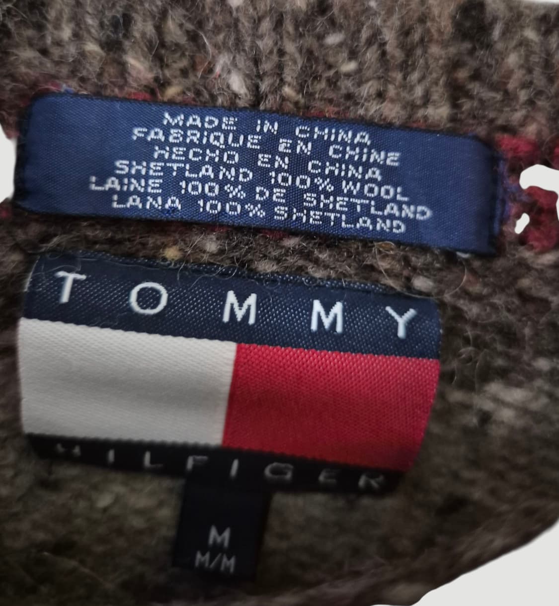 [M]타미힐피거 일본판 여자 울 니트 스웨터 상품이미지4