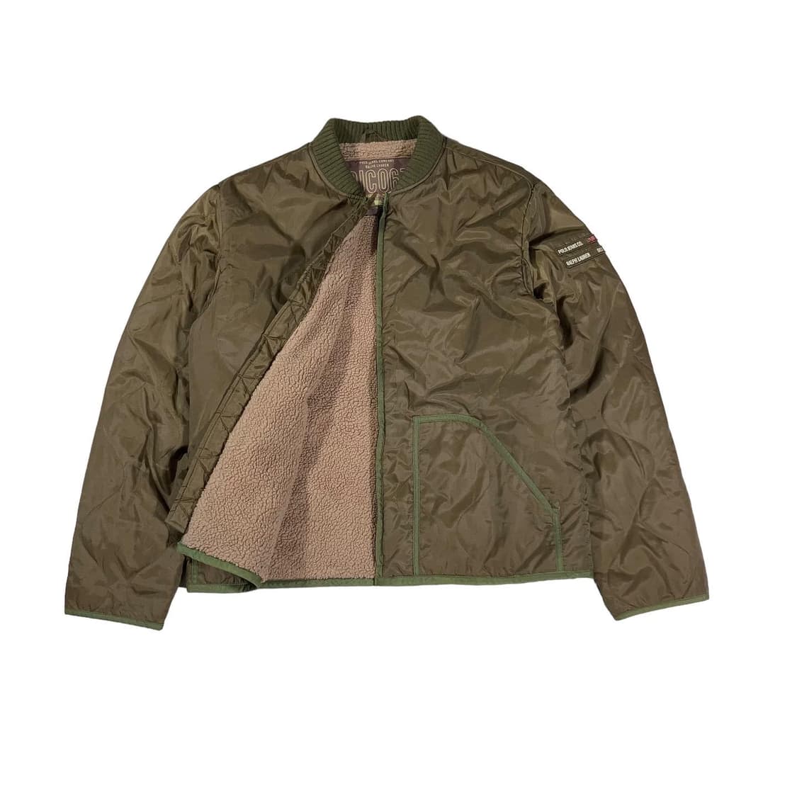 폴로 랄프로렌 성조기 M65 내피 퀄티드 점퍼 자켓 상품이미지1