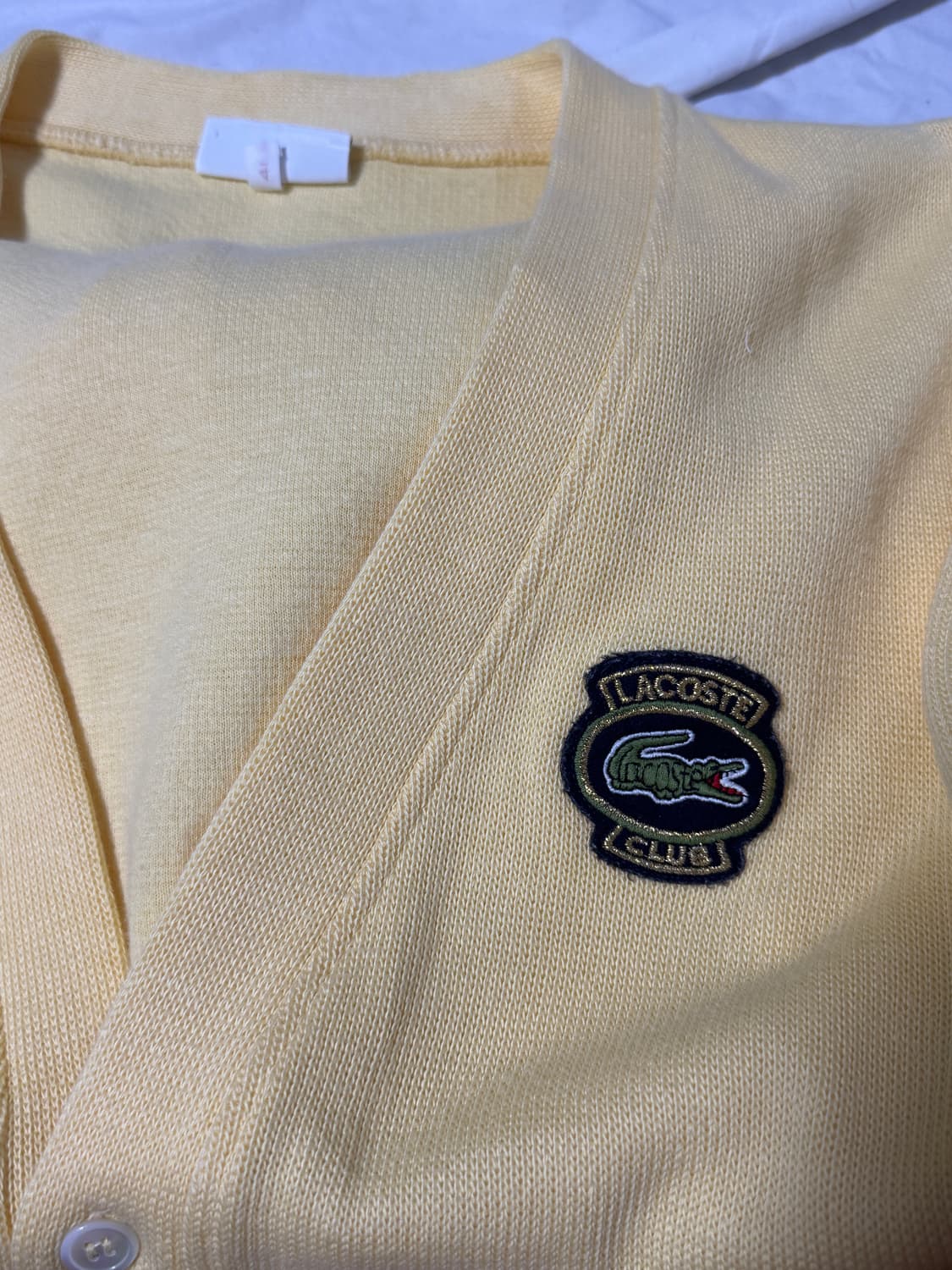 라코스테 코튼 니트 가디건 상품이미지3