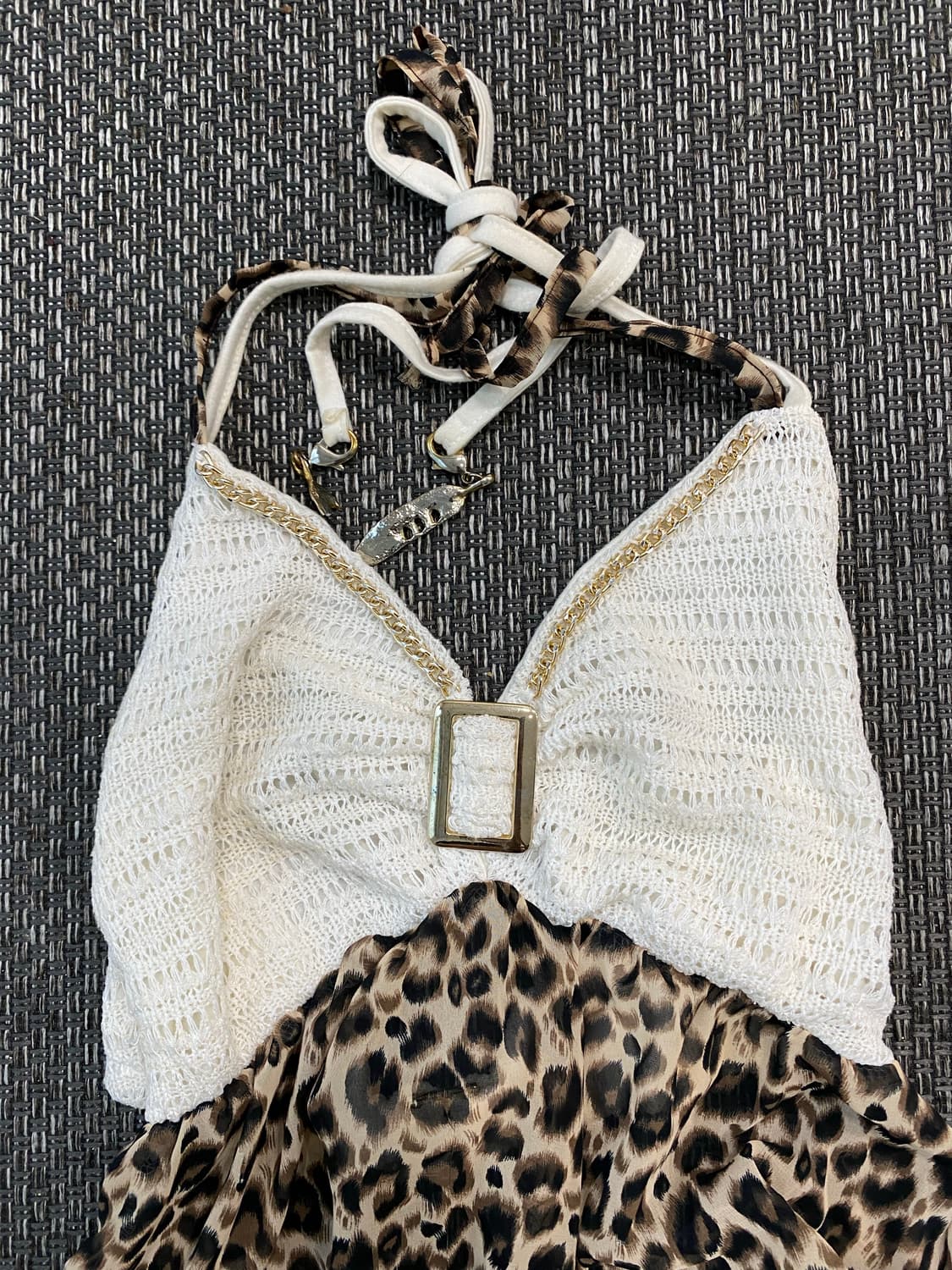 [D.I.A]2000s Leopard halter camisole top 상품이미지4