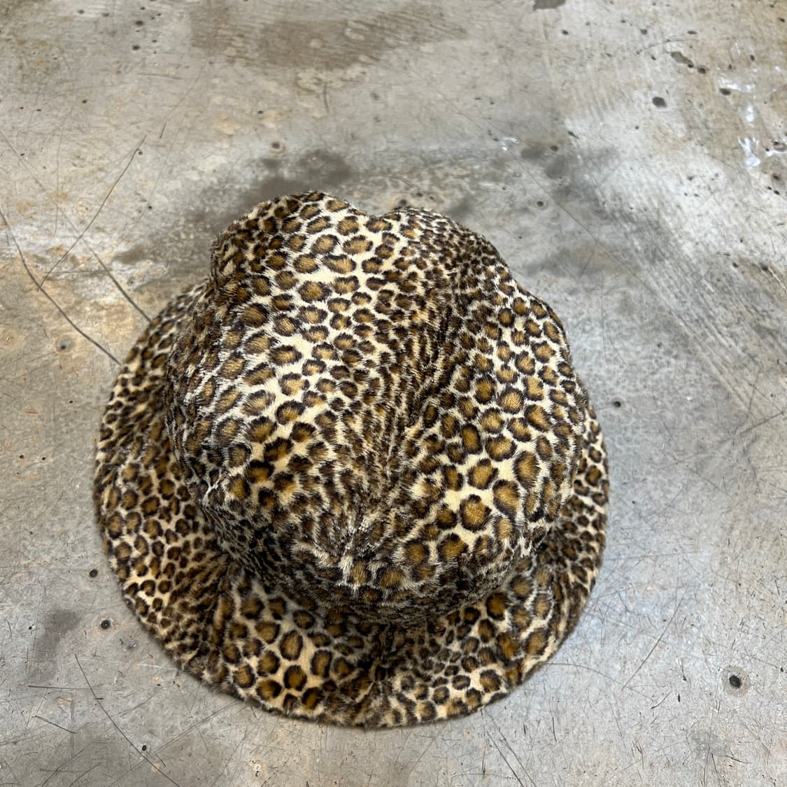 빈티지 레오파드 버킷햇 상품이미지2