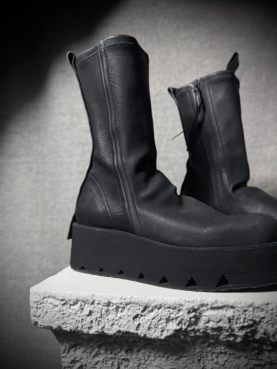 Puro Secret Triangle Platform Mid Boots  상품이미지3