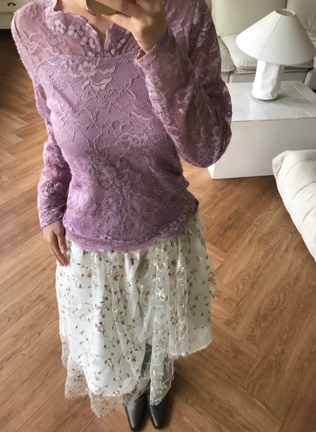 vintage sha skirt 상품이미지9