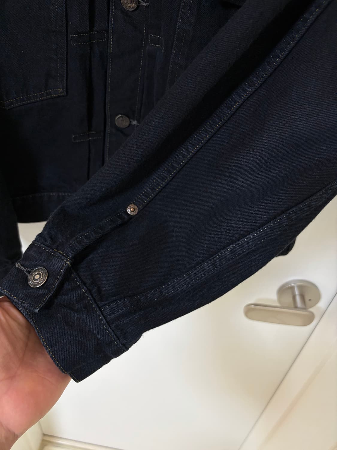 리바이스빈티지클로딩 LVC1953 TYPE2 507XX 블랙리자드 M40 상품이미지5