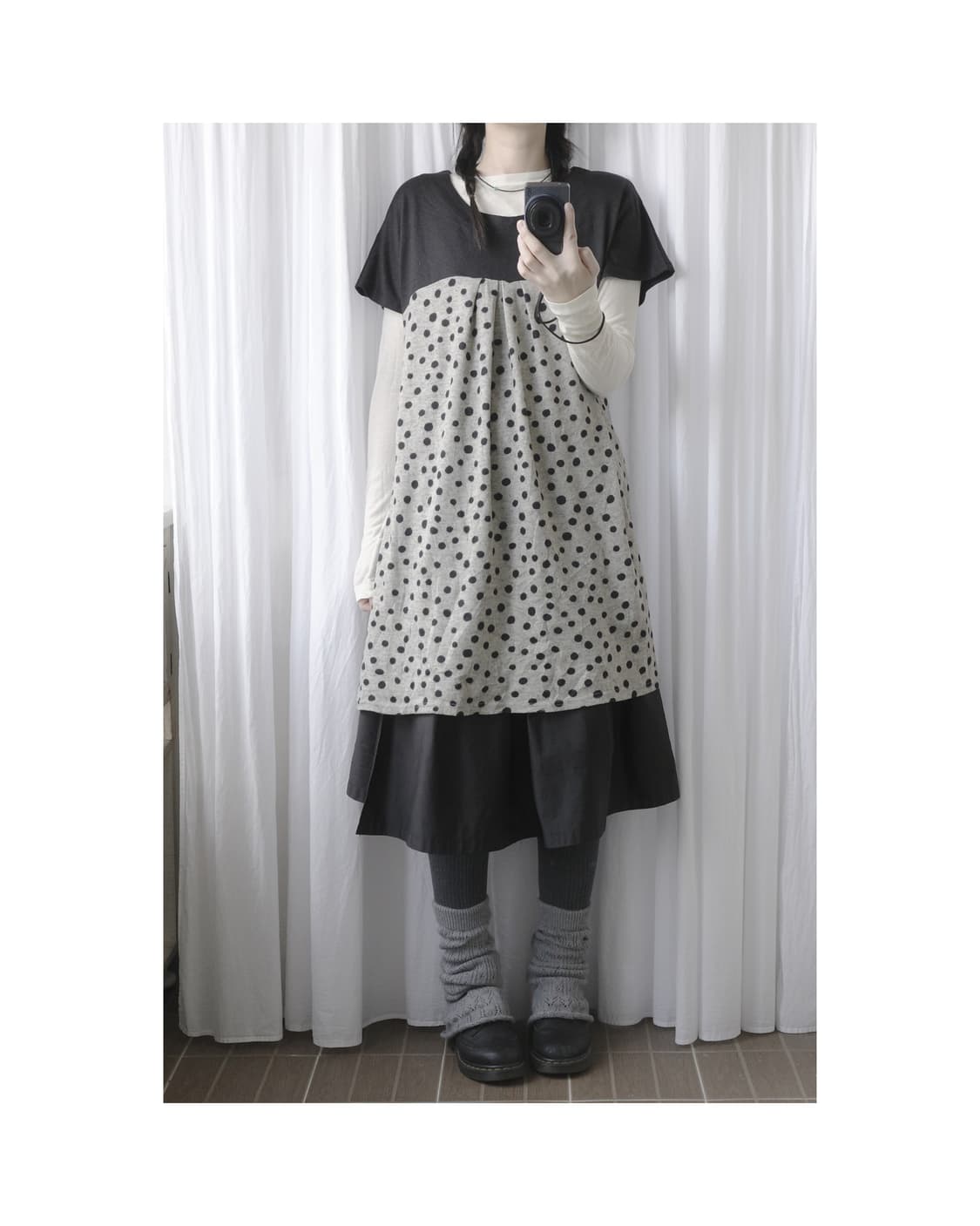 Polka bou jeloud dress 상품이미지4