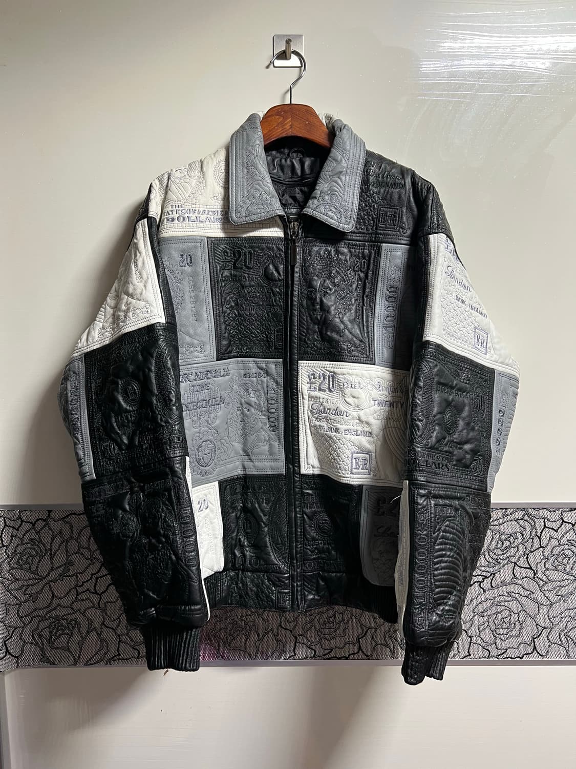 이태리 램스킨 머니패치 가죽자켓 상품이미지1