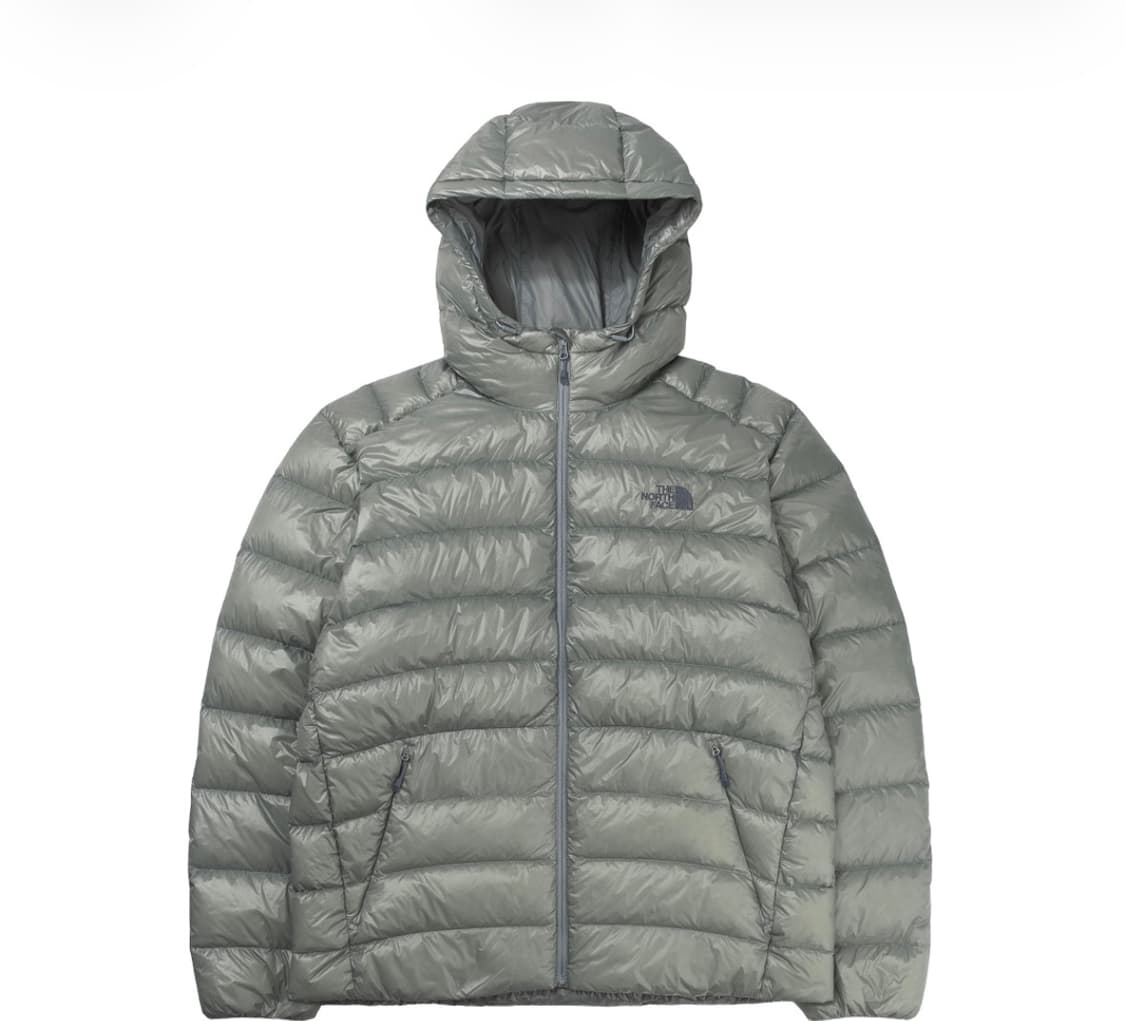 노스페이스 마티에르 다운 후디 라이트 그레이 (m사이즈) 상품이미지1