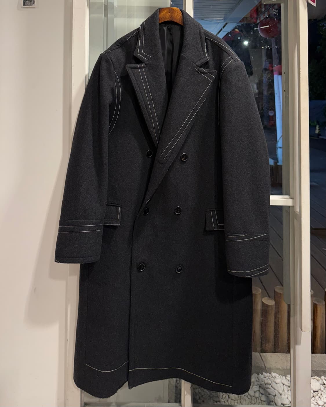 D answer 디앤써 더블 롱코트 상품이미지1