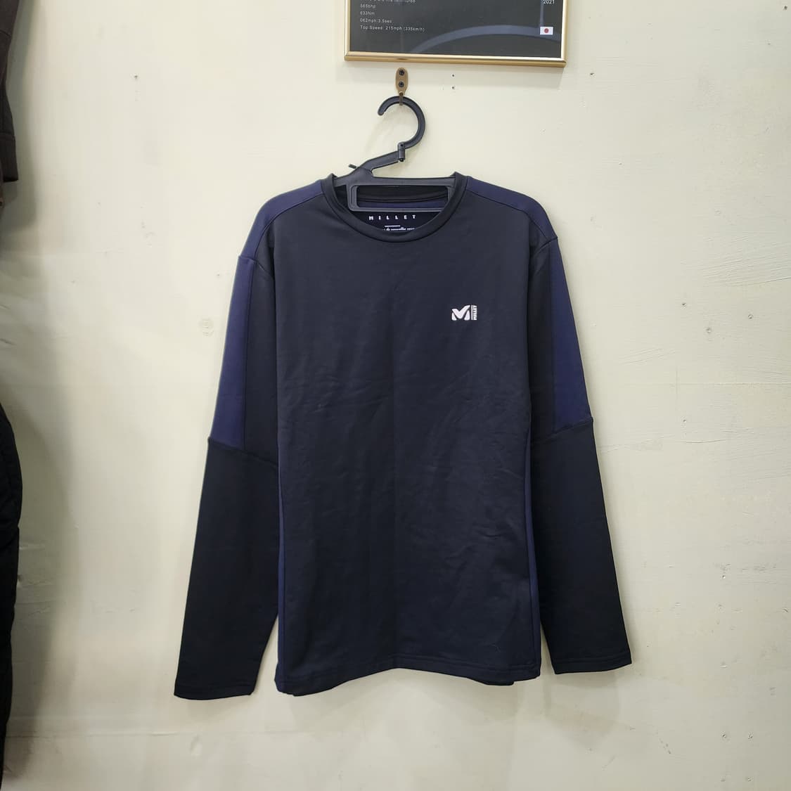 밀레 남성 PH 기모 긴팔 티셔츠 새제품 상품이미지1