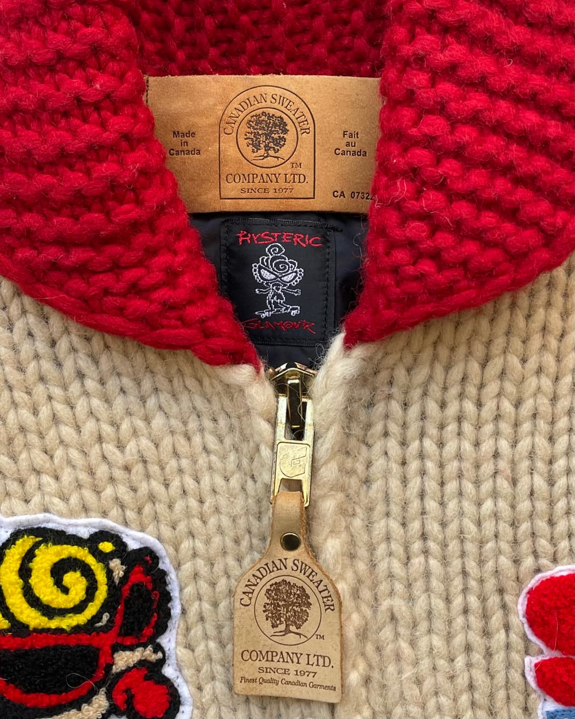 Hysteric Glamour Canadian Cowichan  상품이미지9