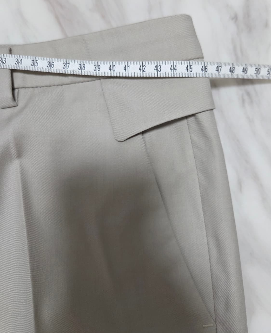 솔리드옴므 베이지 슬랙스  상품이미지8