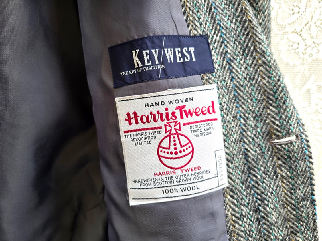 헤링본 해리스 트위드 자켓 상품이미지6