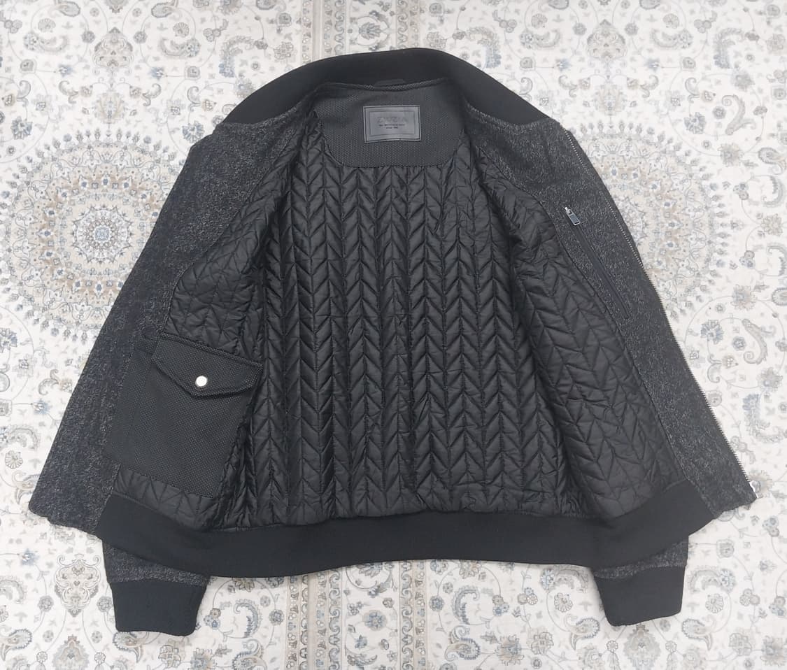 ZIOZIA 모 헤어 혼방 블루종 자켓 상품이미지2