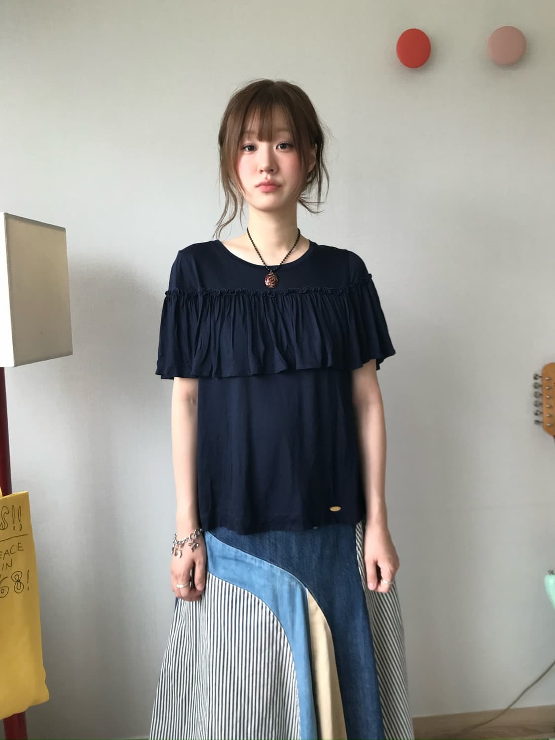 kapital re-work skirt 상품이미지3