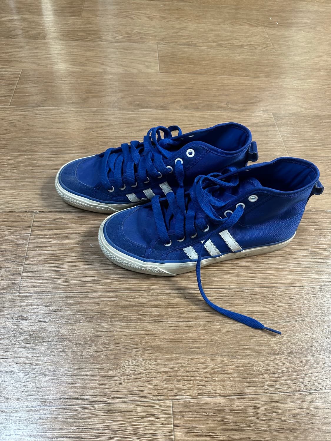 아디다스 니짜하이 파랭이 팝니다 250 상품이미지2