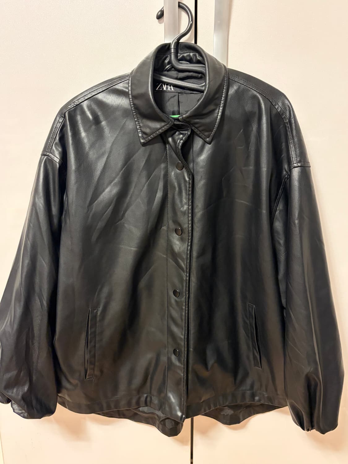 자라 레더자켓 상품이미지1