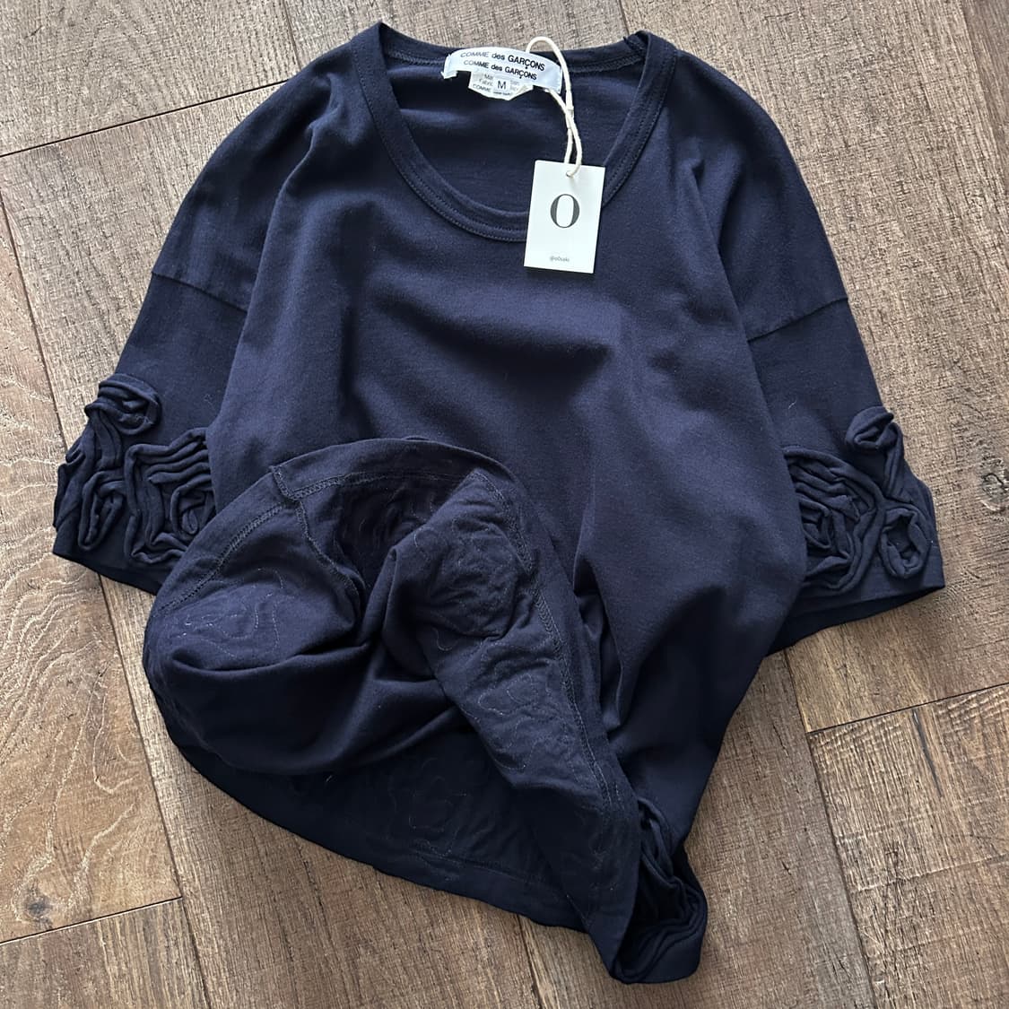 Rose Motif Half T 상품이미지5