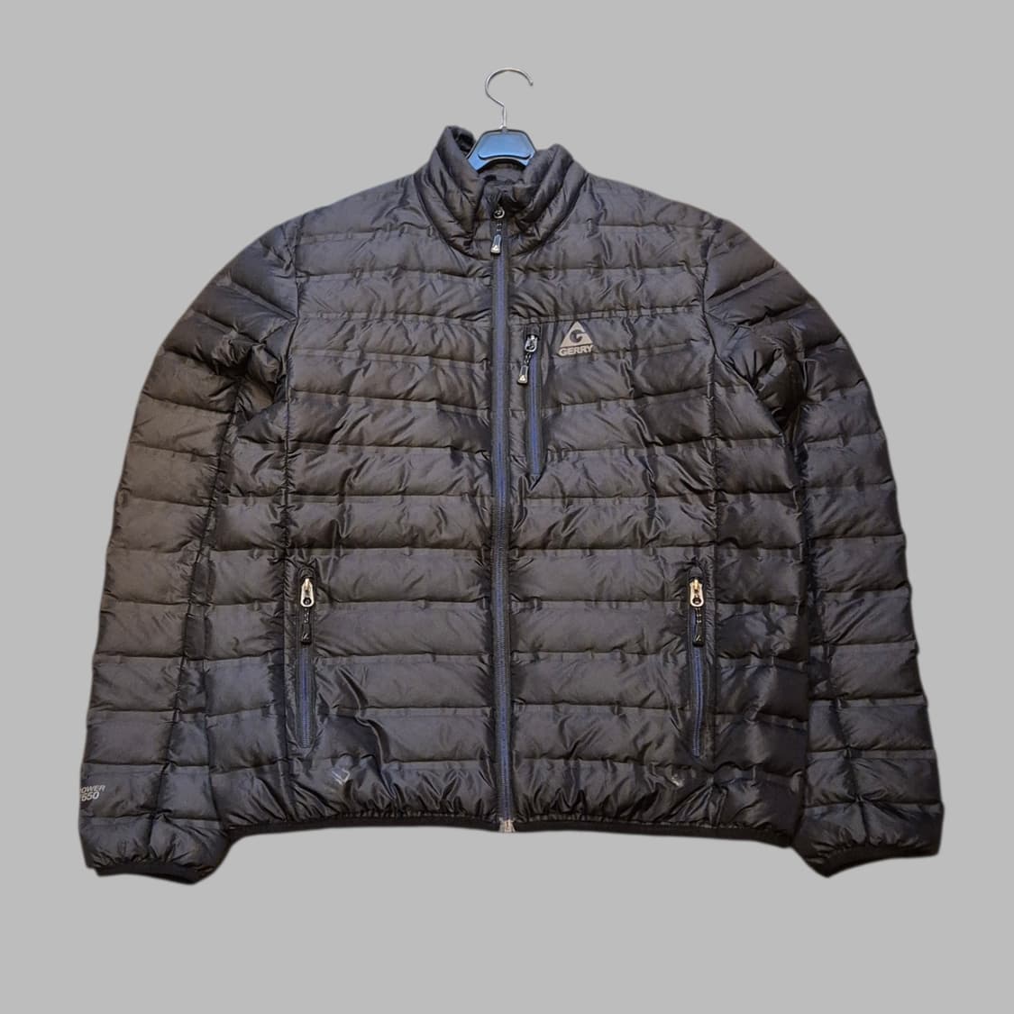 M~L 네이비 오리털 경량패딩  상품이미지1