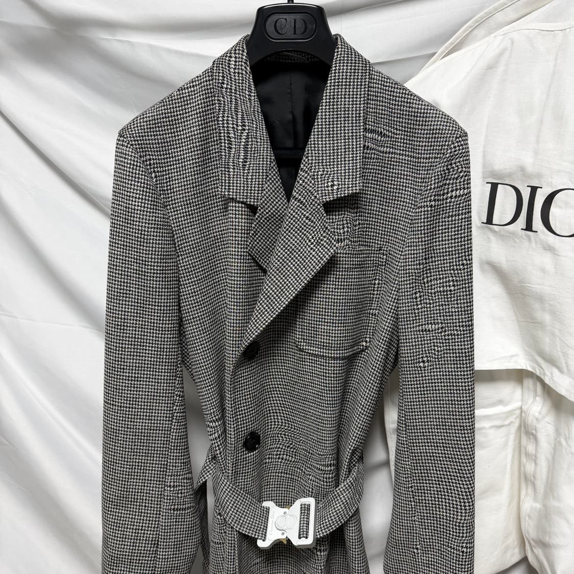 [S+급/46] 디올 큐프라 울 롱 코트 자켓 상품이미지2