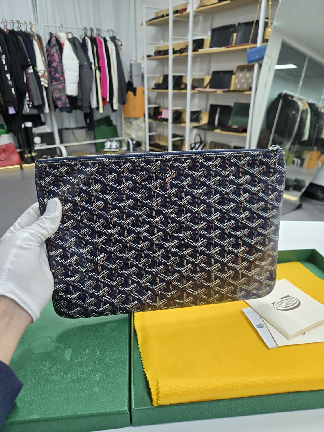 [A급컨디션]고야드 클러치백mm 상품이미지2