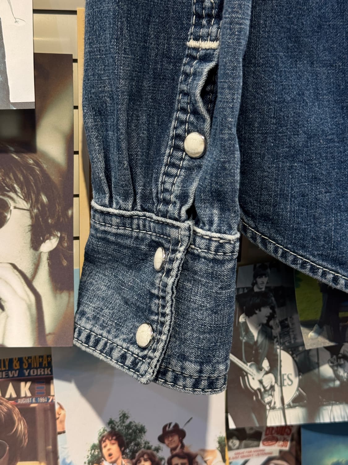 트루릴리전 웨스턴 데님셔츠(T45) 상품이미지5