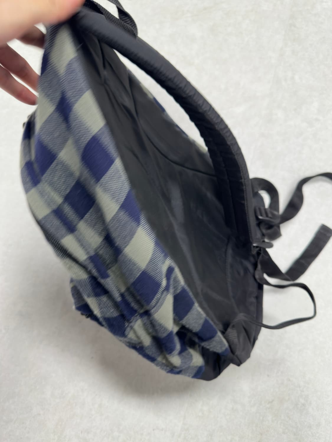 이스트팩 체크 울 백팩 상품이미지6