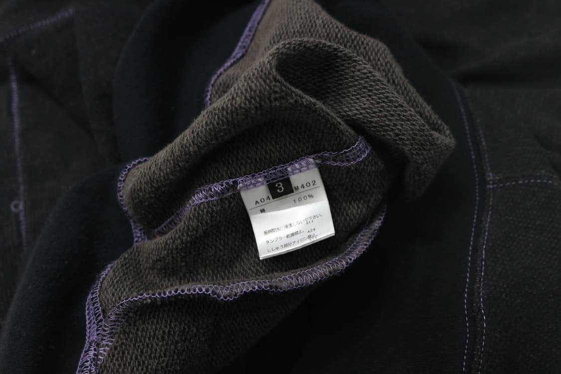 MEN'S MELROSE 맨즈 멜로즈 퍼플 스티치 크라운 자수 집업 상품이미지10